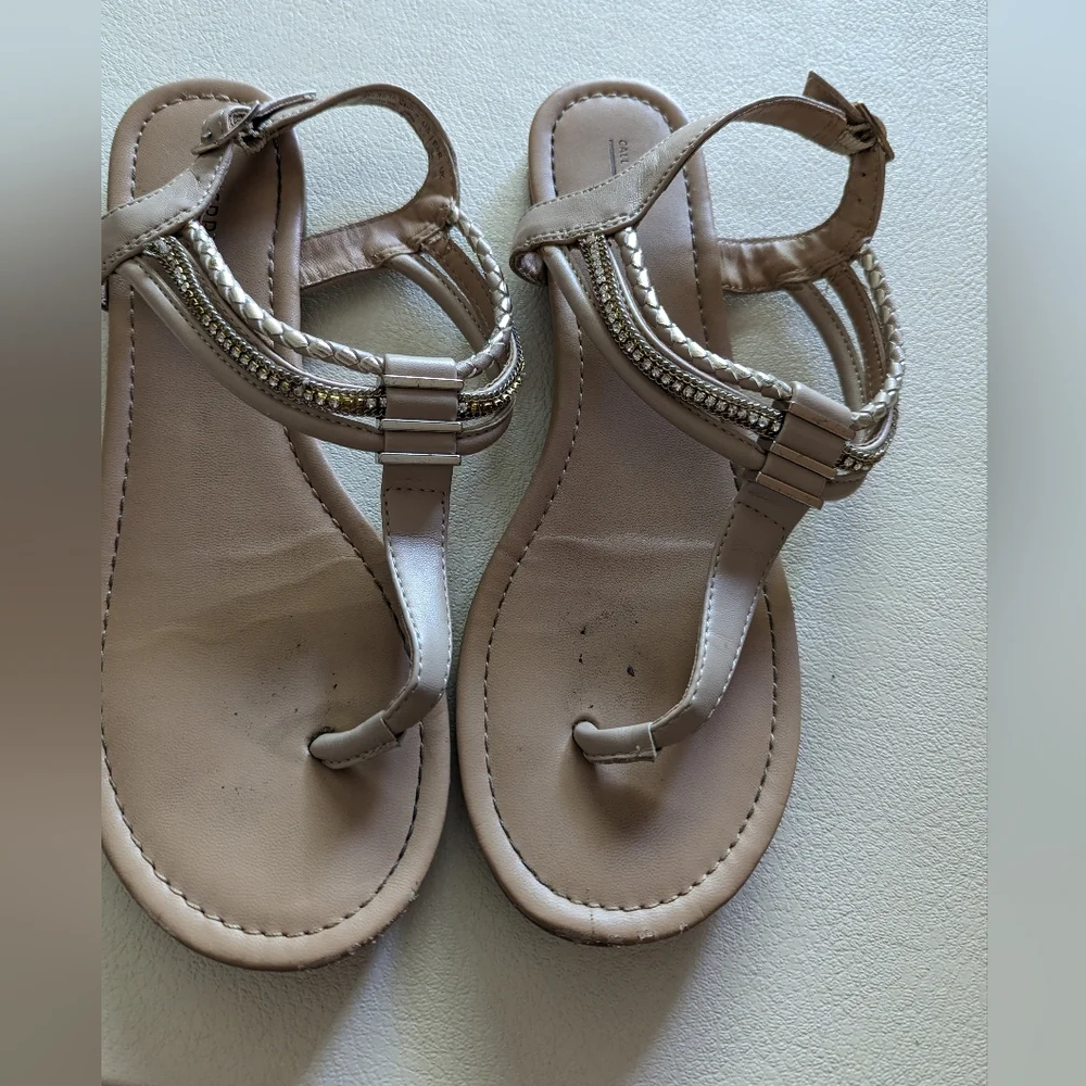 Spring Sandals Size 7.5 - Picture 2 of 2